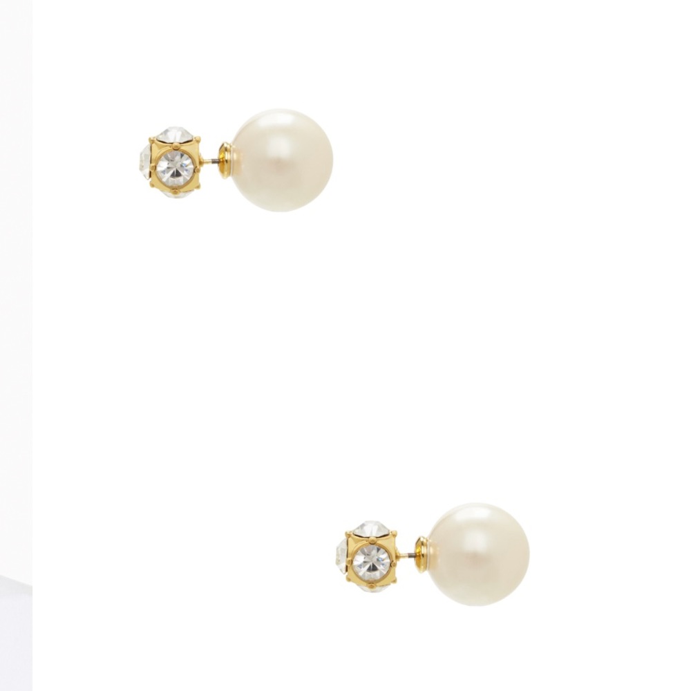 Kate Spade “Dainty Sparklers Reversible Earrings”